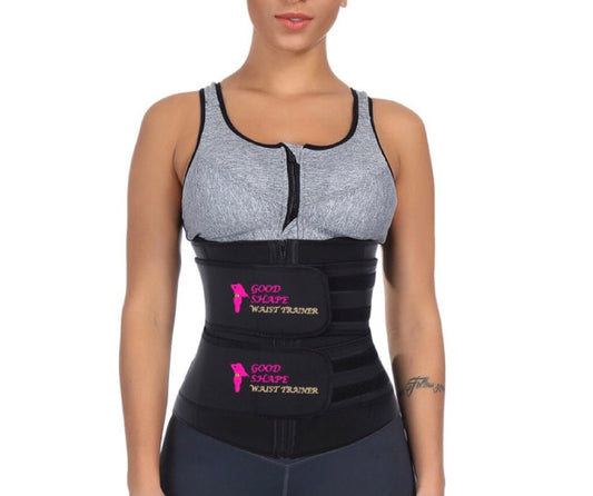 GOODSHAPE Double Strap Waistrainer Black