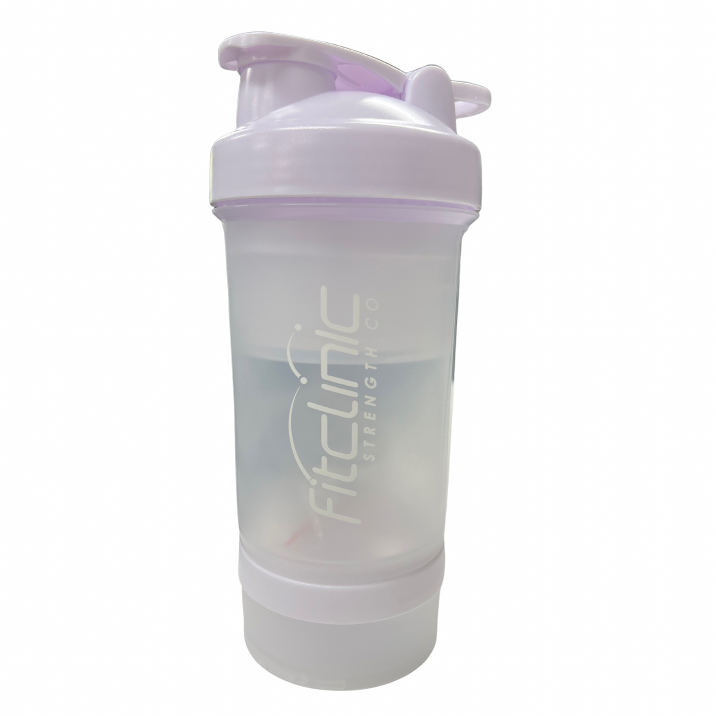 Shaker Bottle with Storage Cup