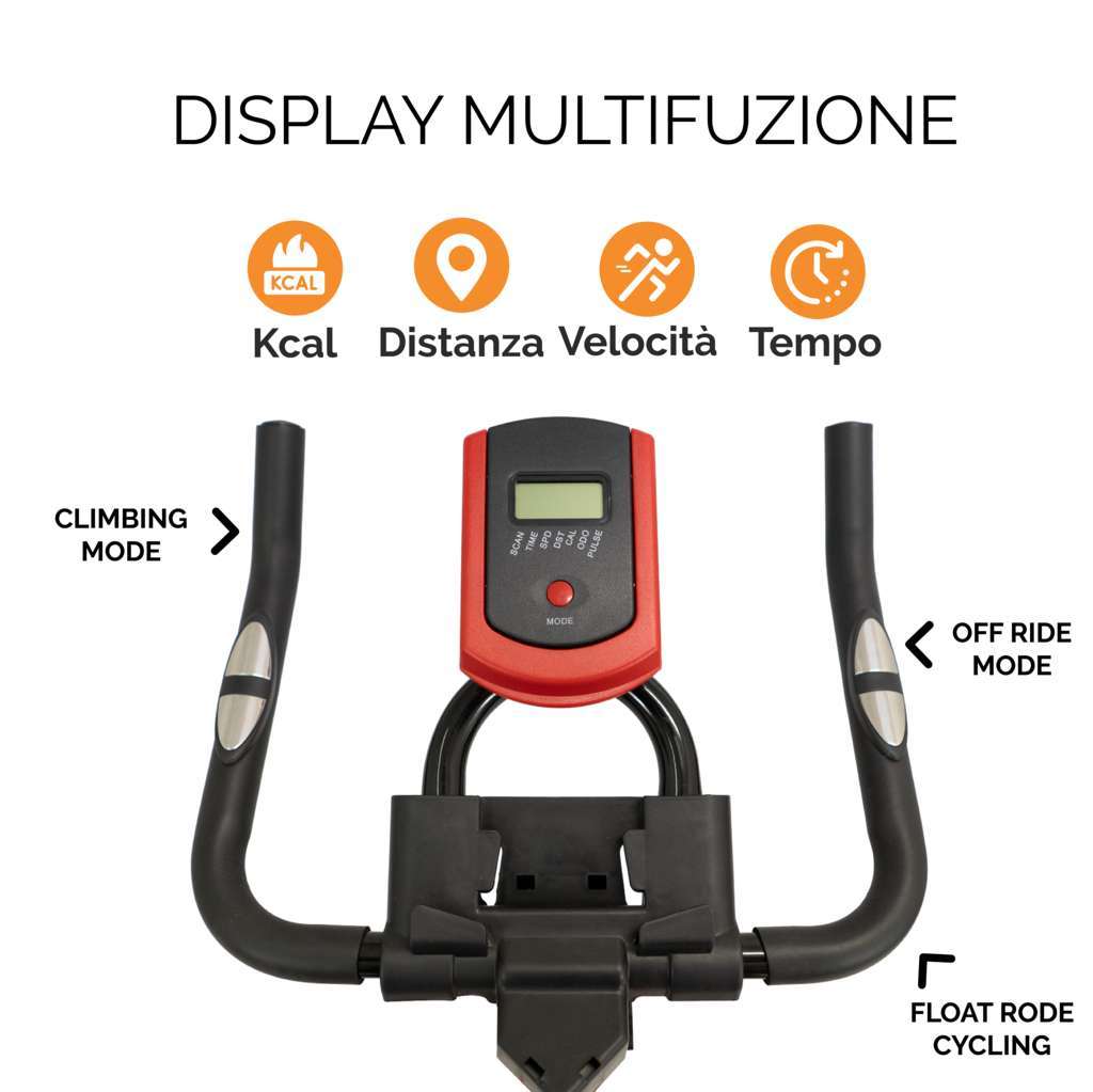 Indoor Cycling Fly Spin Bike - 13kg Flywheel (Single) - GYMMI