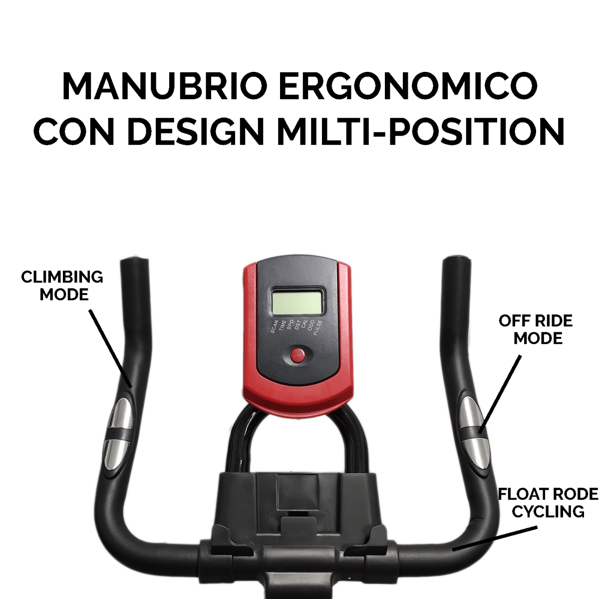 Indoor Cycling Win Spin Bike - 6kg Flywheel - GYMMI