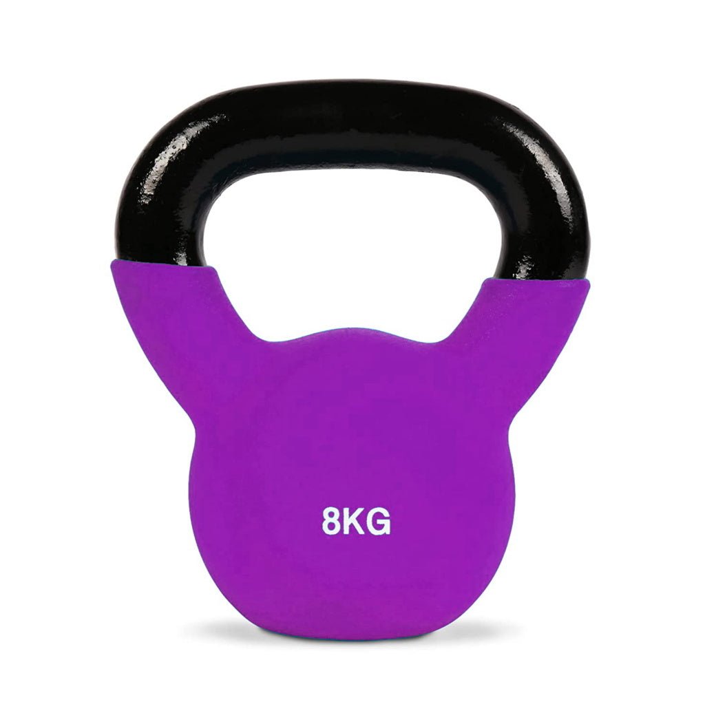 Kettlebell in Ghisa Rivestite in Neoprene - Vari pesi disponibili - GYMMI
