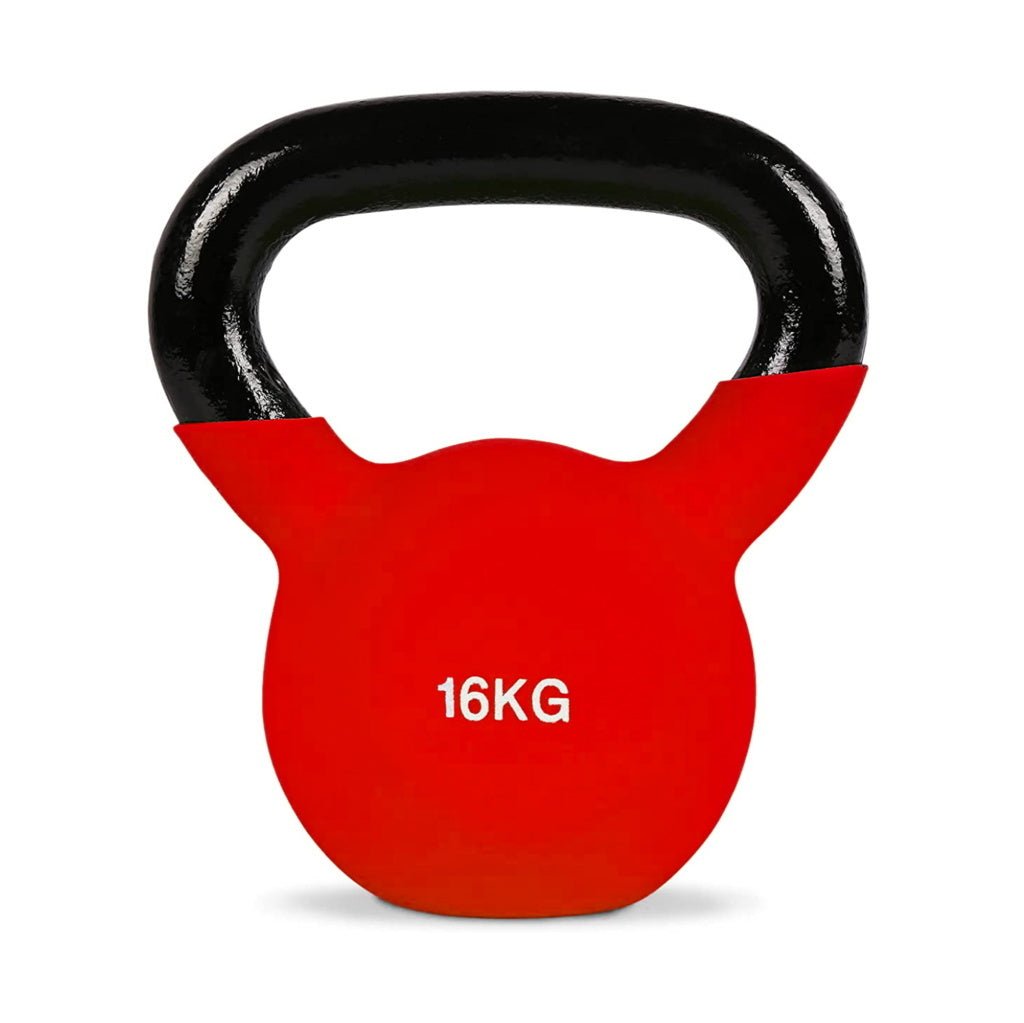 Kettlebell in Ghisa Rivestite in Neoprene - Vari pesi disponibili - GYMMI