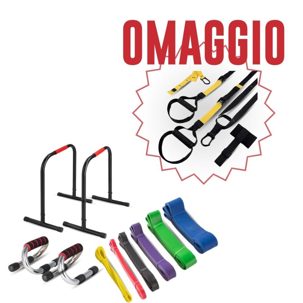 [KIT COMPLETO] Calisthenics Kit + Suspension Strap - GYMMI