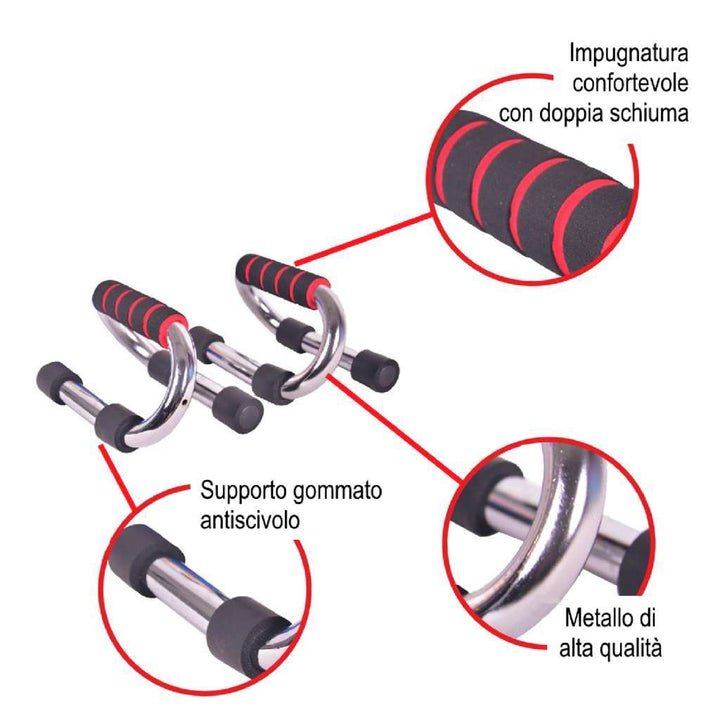 [KIT COMPLETO] Suspension Strap + Push Up + Fasce Elastiche - GYMMI
