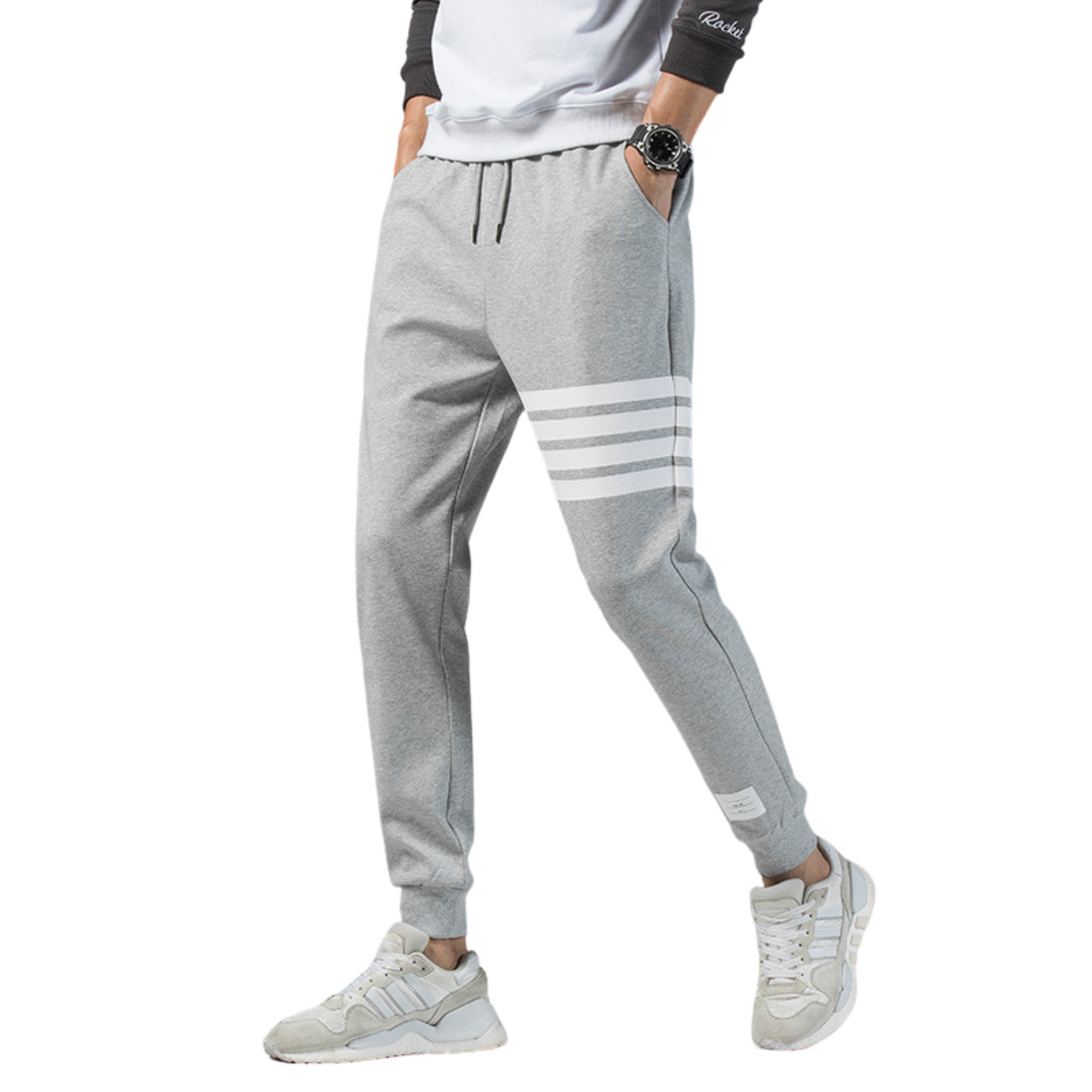 Striped Joggers