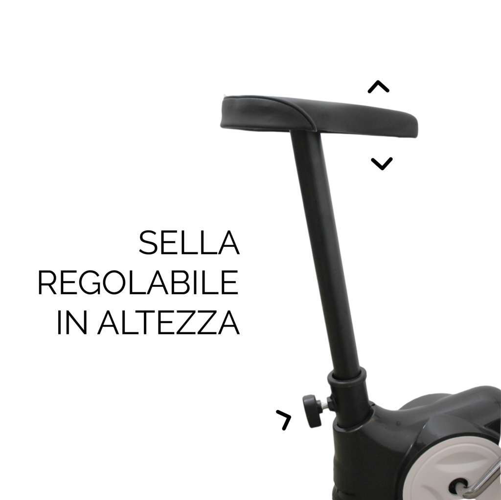 Magnetic Upright Exercise Bike - Easy Belt - GYMMI