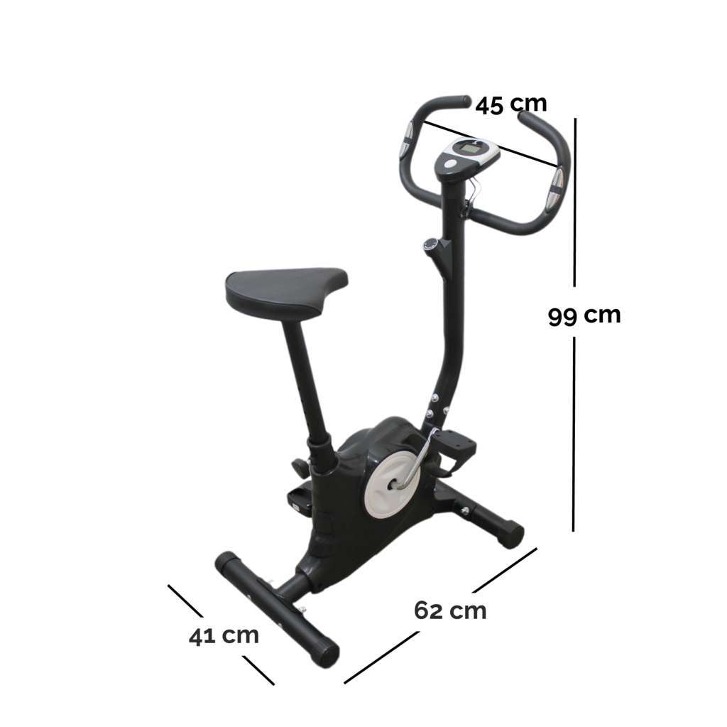 Magnetic Upright Exercise Bike - Easy Belt - GYMMI