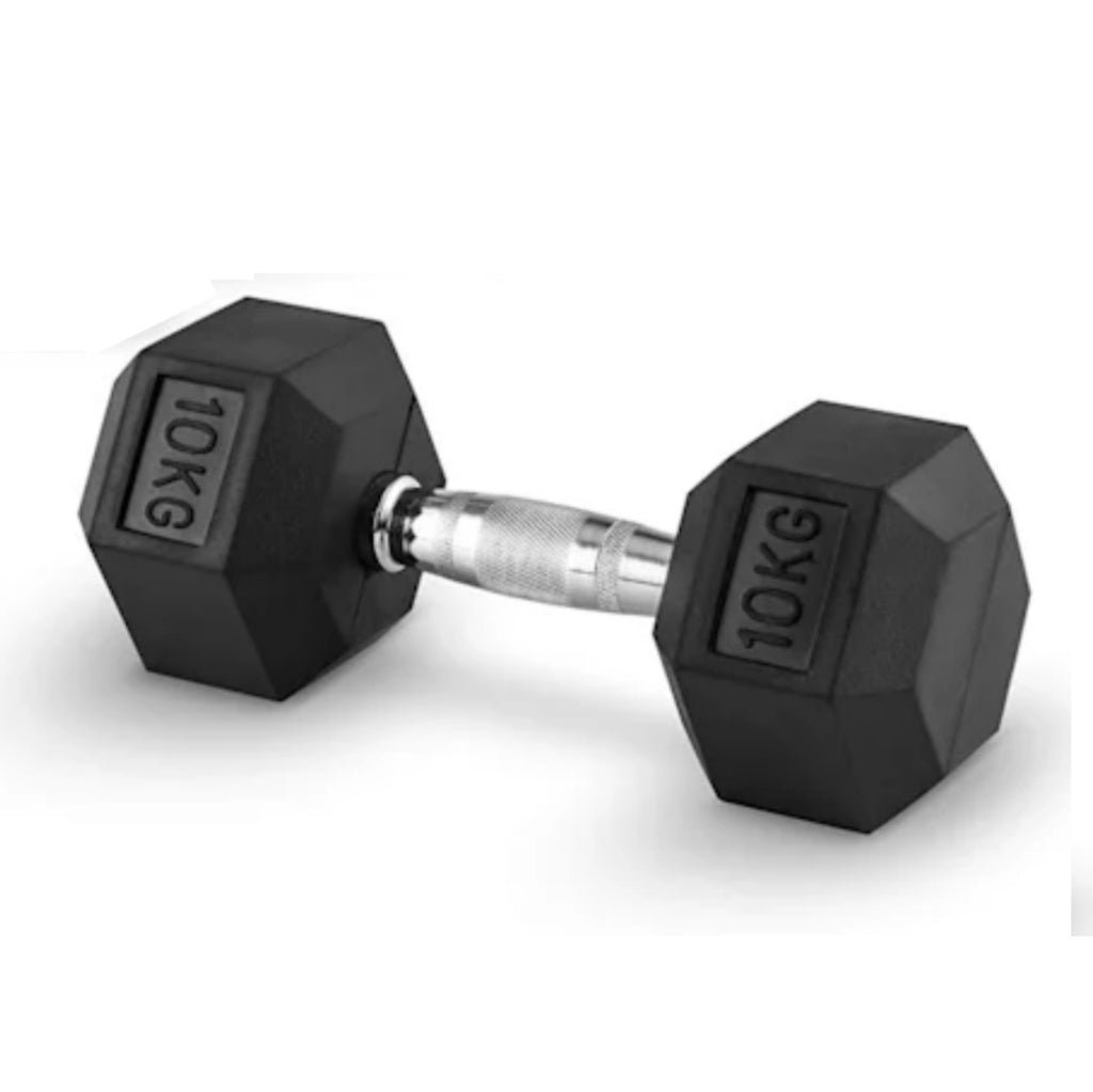 Manubri Palestra Esagonali Professionali da 5, 10, 15 Kg - GYMMI