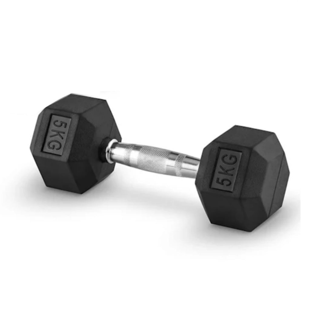 Manubri Palestra Esagonali Professionali da 5, 10, 15 Kg - GYMMI