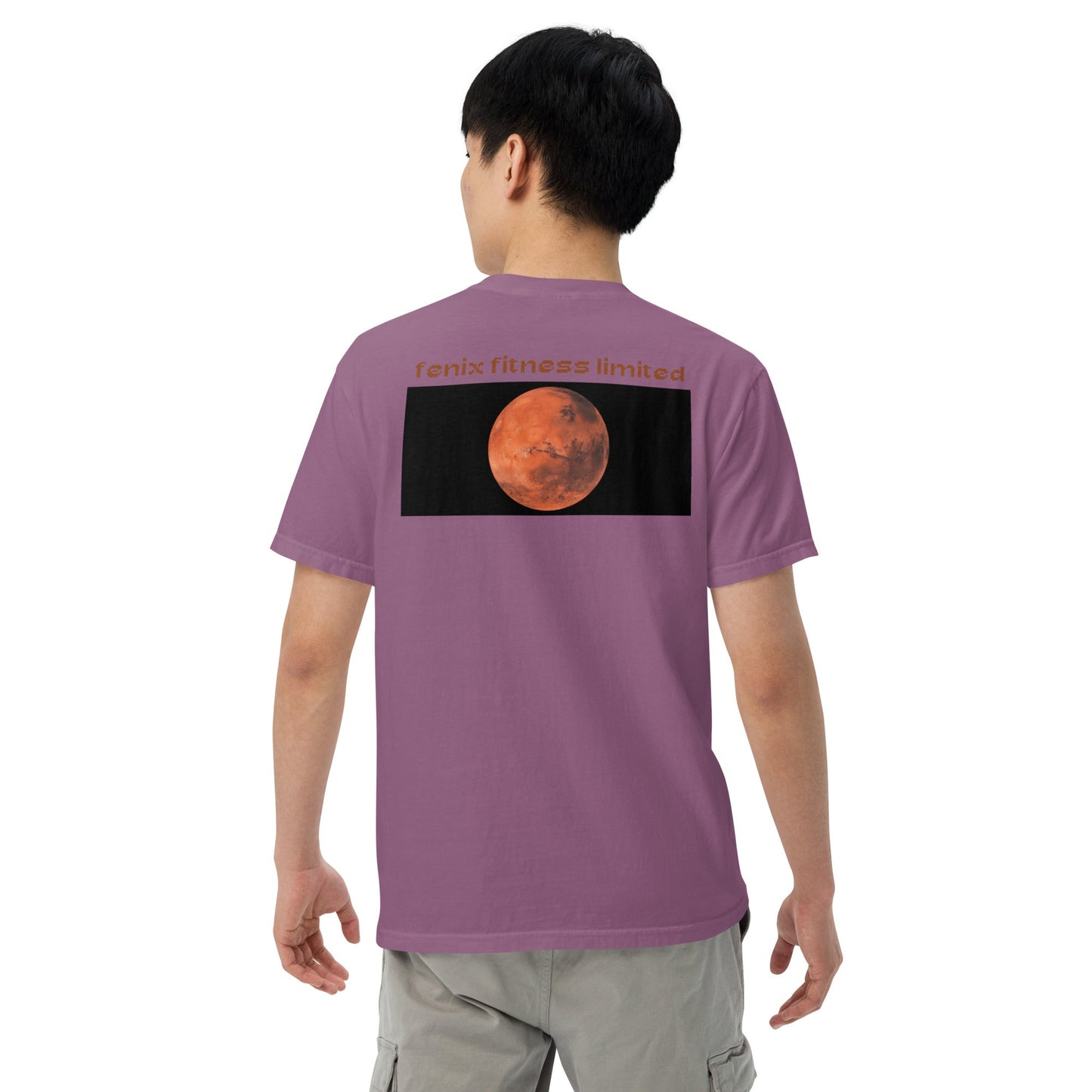 FENIX FITNESS MARS Men’s garment-dyed heavyweight t-shirt