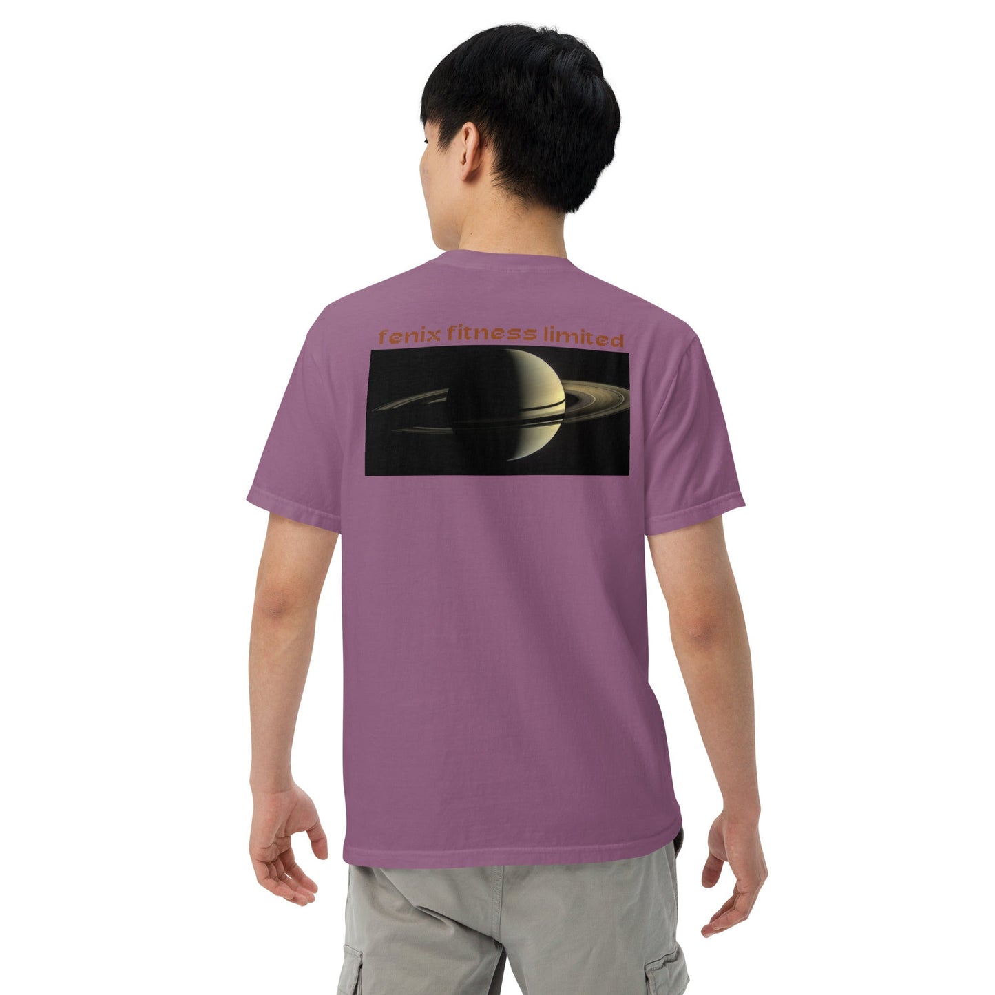 FENIX FITNESS SATURN Men’s garment-dyed heavyweight t-shirt