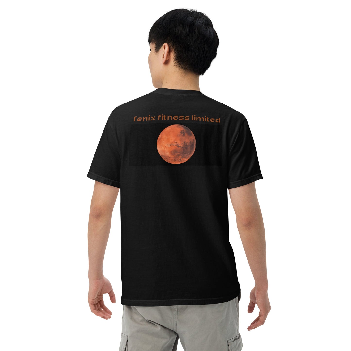 FENIX FITNESS MARS Men’s garment-dyed heavyweight t-shirt