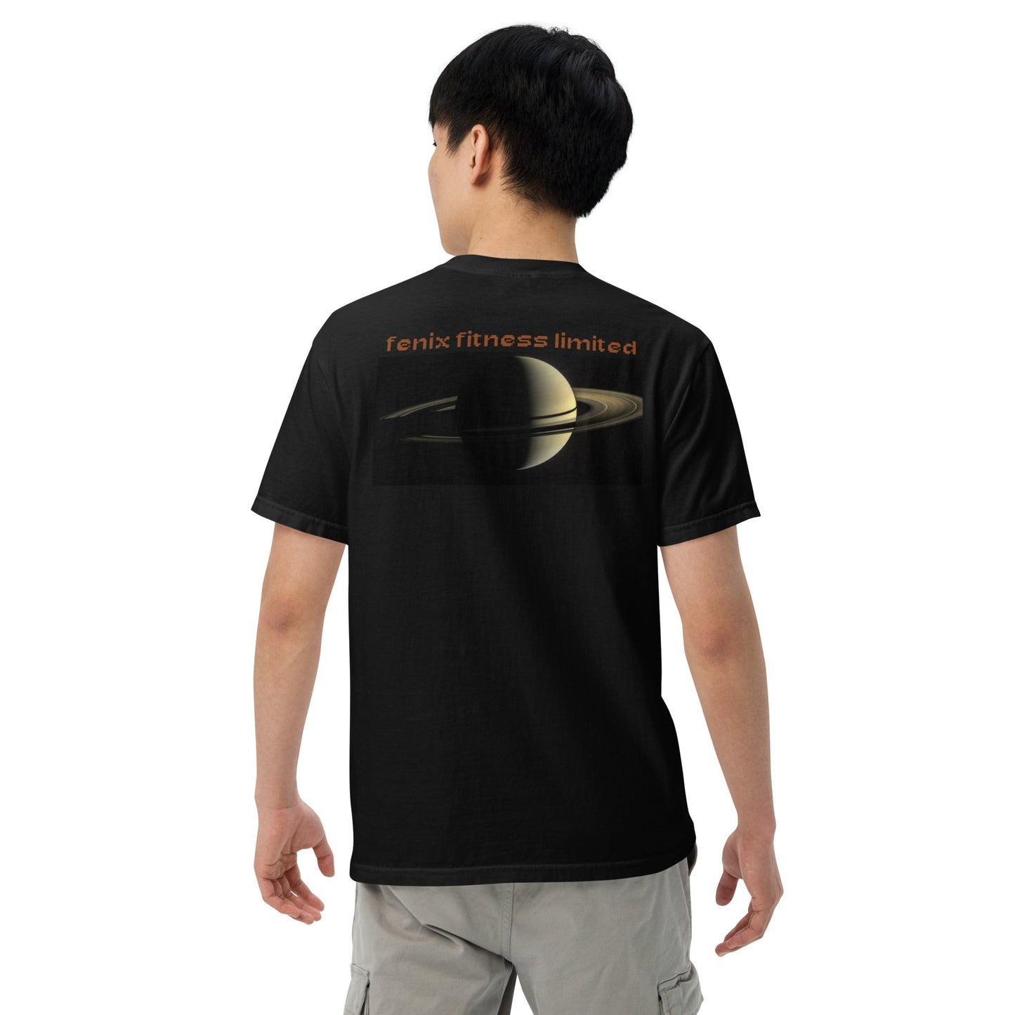 FENIX FITNESS SATURN Men’s garment-dyed heavyweight t-shirt