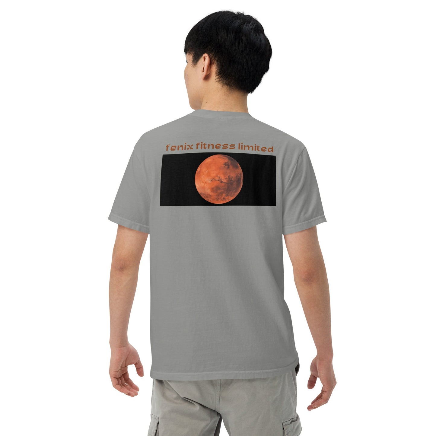 FENIX FITNESS MARS Men’s garment-dyed heavyweight t-shirt