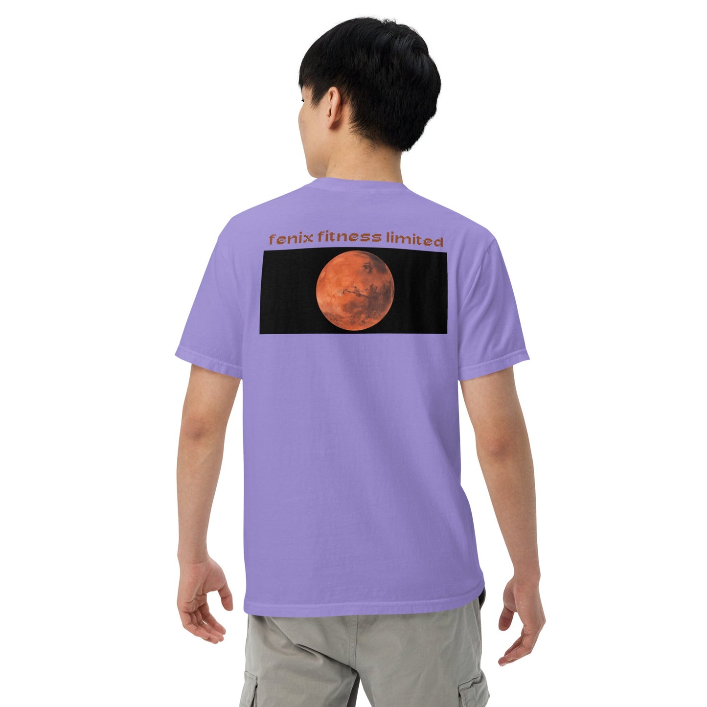 FENIX FITNESS MARS Men’s garment-dyed heavyweight t-shirt