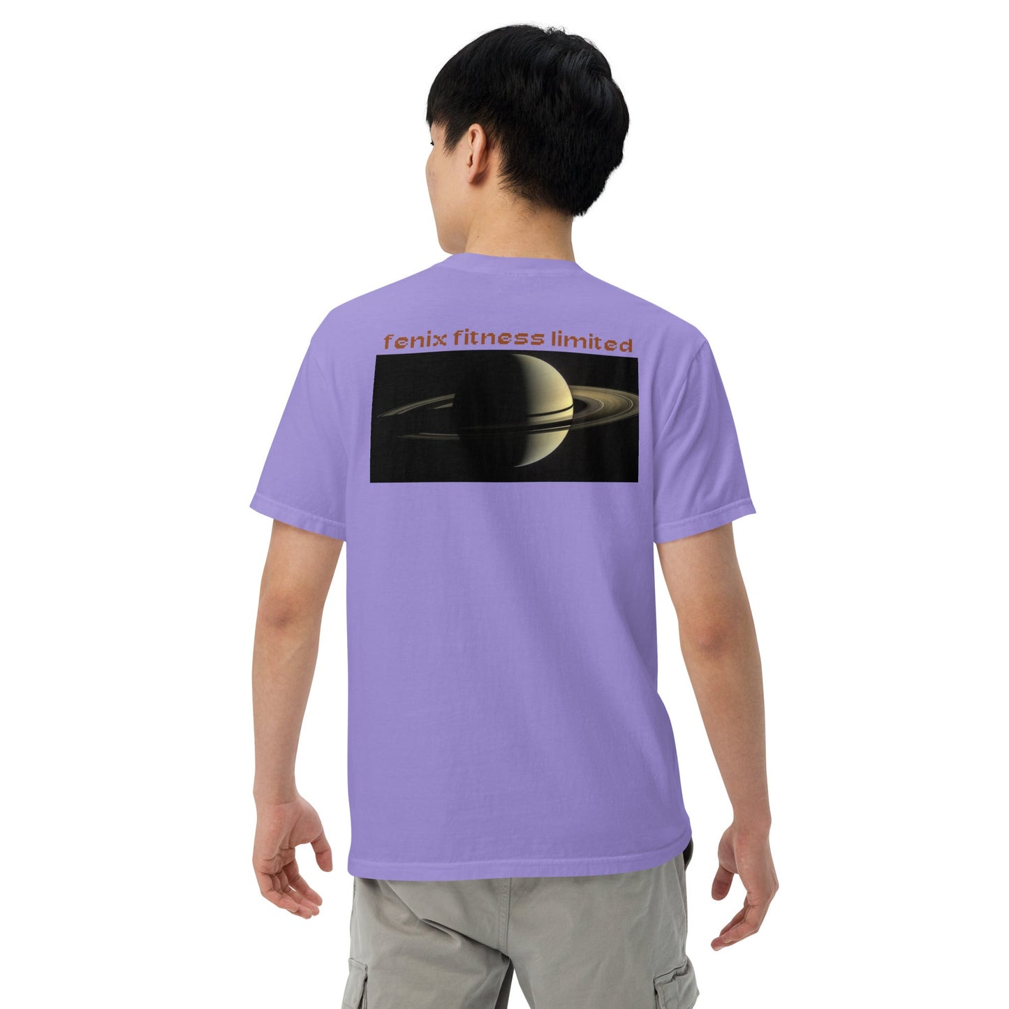 FENIX FITNESS SATURN Men’s garment-dyed heavyweight t-shirt