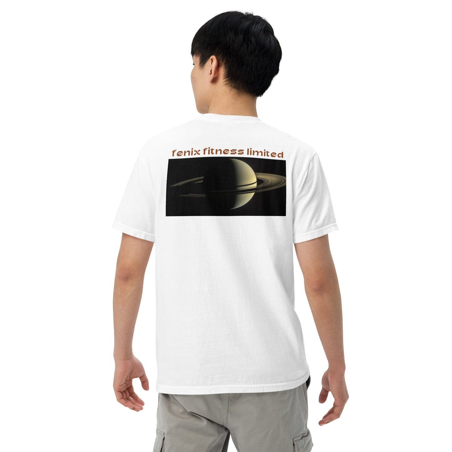 FENIX FITNESS SATURN Men’s garment-dyed heavyweight t-shirt