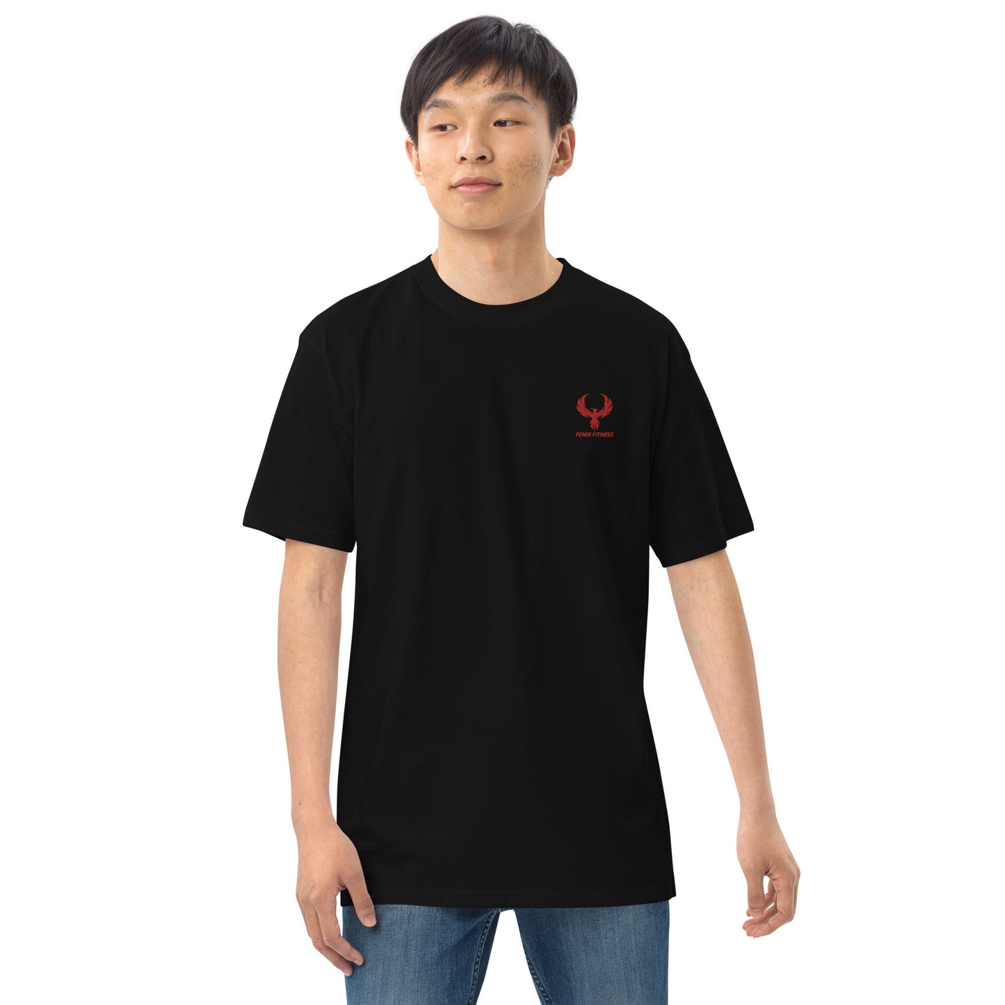 FENIX FITNESS SUNSET Men’s premium heavyweight tee