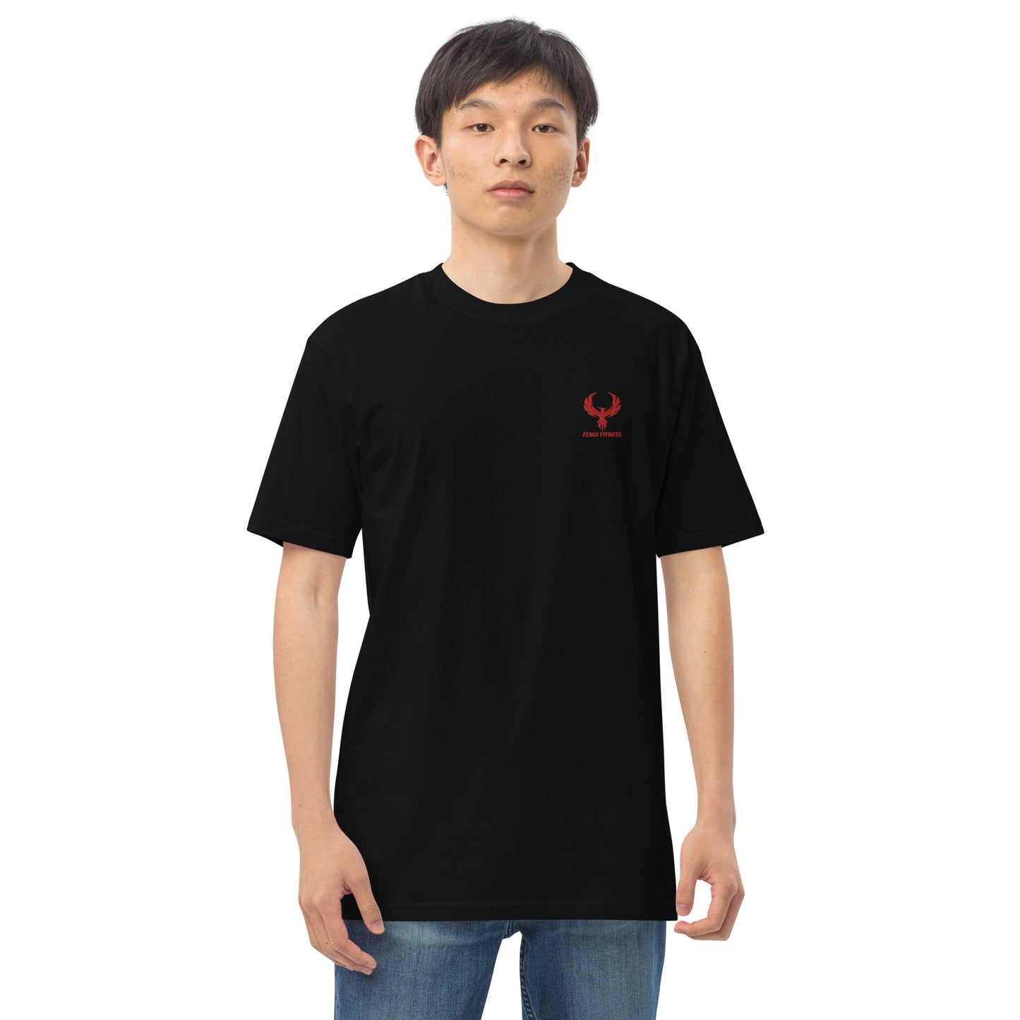 FENIX FITNESS SUNSET Men’s premium heavyweight tee