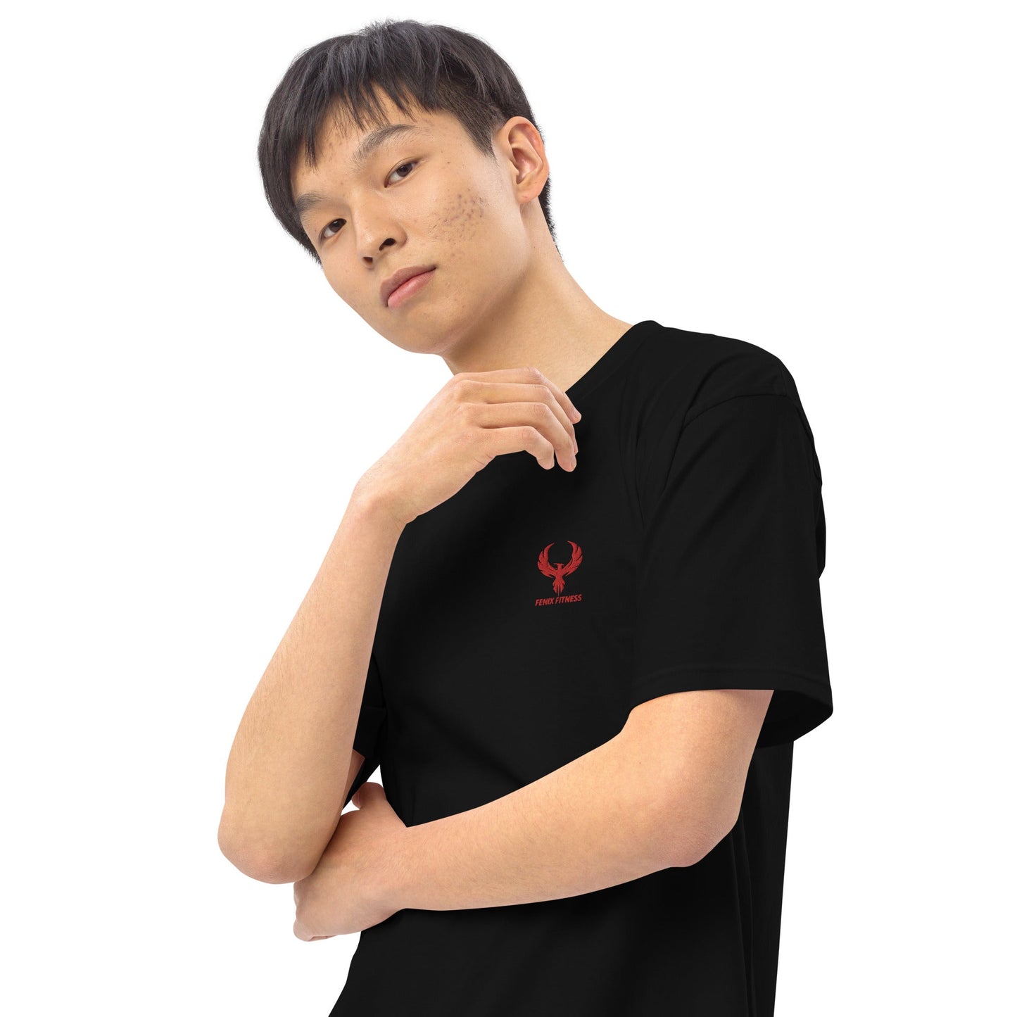 FENIX FITNESS SUNSET Men’s premium heavyweight tee