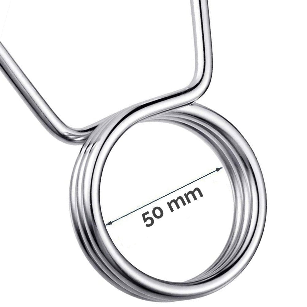 Morsetti Ferma Peso - Collari da 50 mm per Bilanciere Olimpico - GYMMI