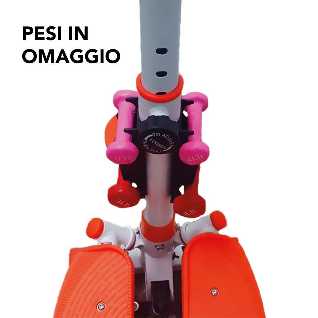 Multi-Function Twister Stepper with Bands & Weights - GYMMI
