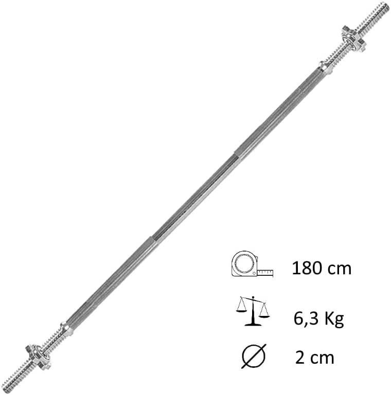 Multi-Function Weight Bench with Dip Station & 180cm Barbell - GYMMI