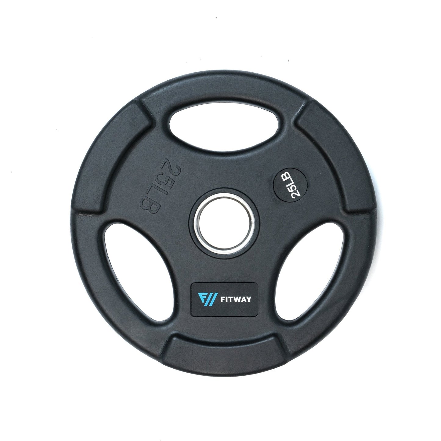 Olympic Rubber Grip Weight Plate - 25lbs