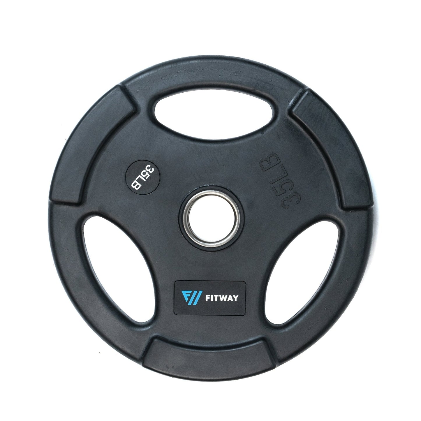 Olympic Rubber Grip Weight Plate - 35lbs