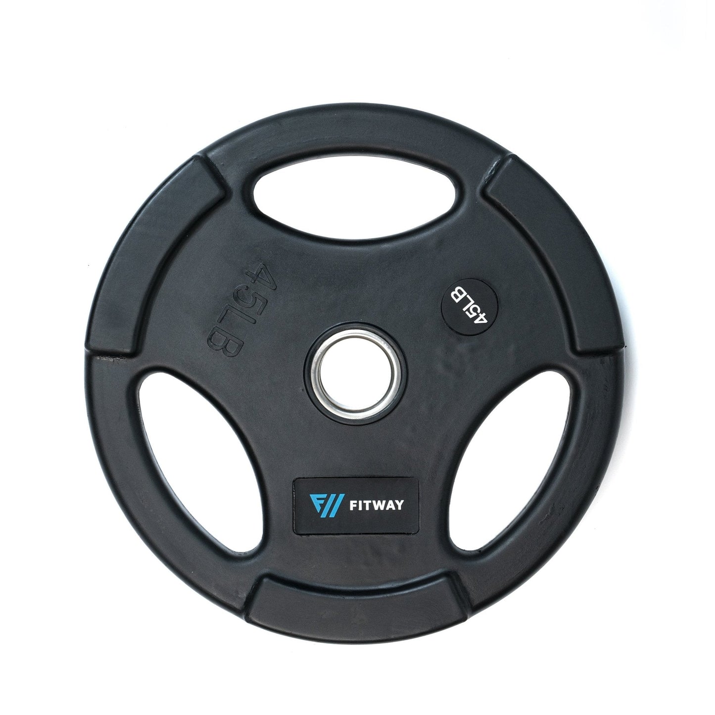 Olympic Rubber Grip Weight Plate - 45lbs