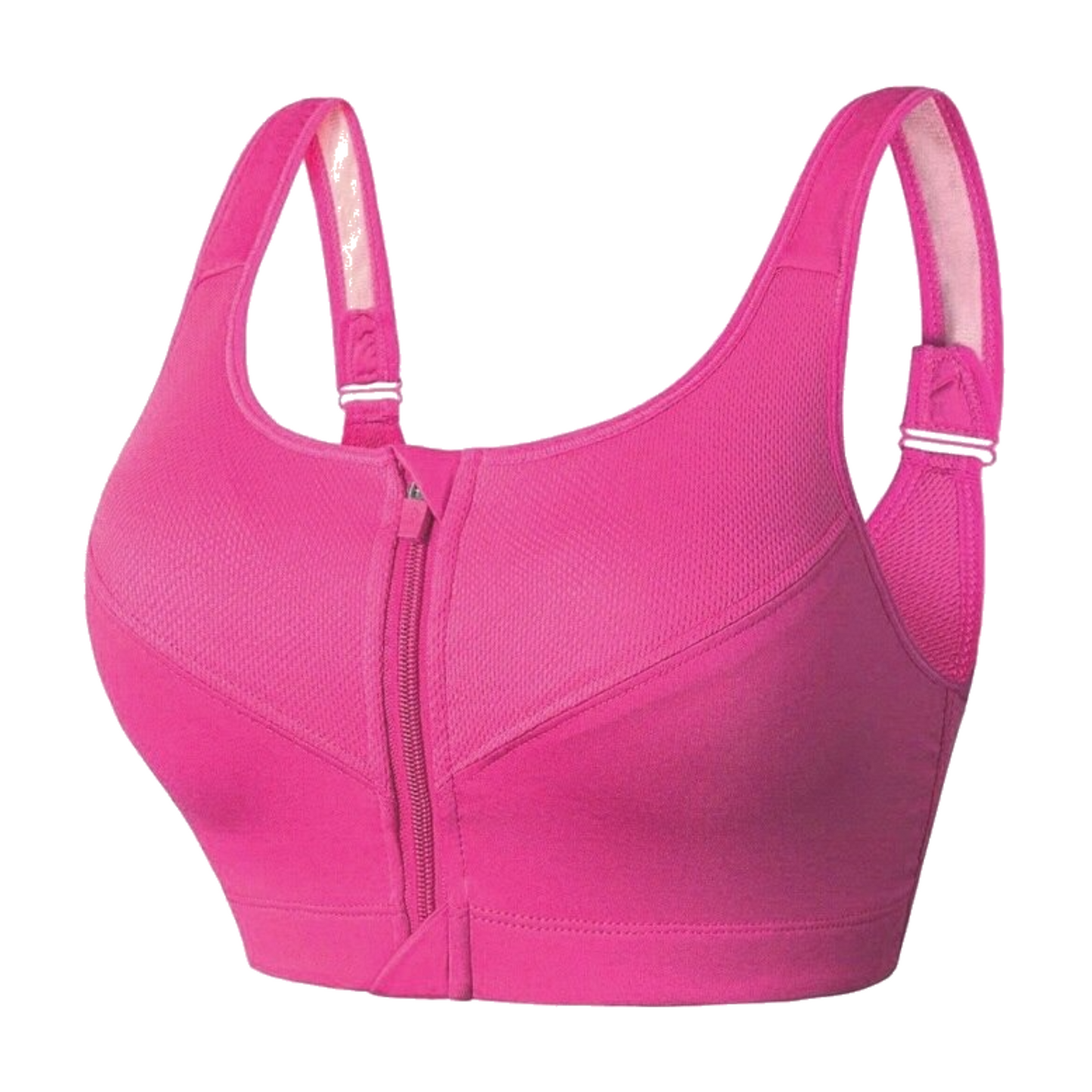 Sports Bra With Front Zipper