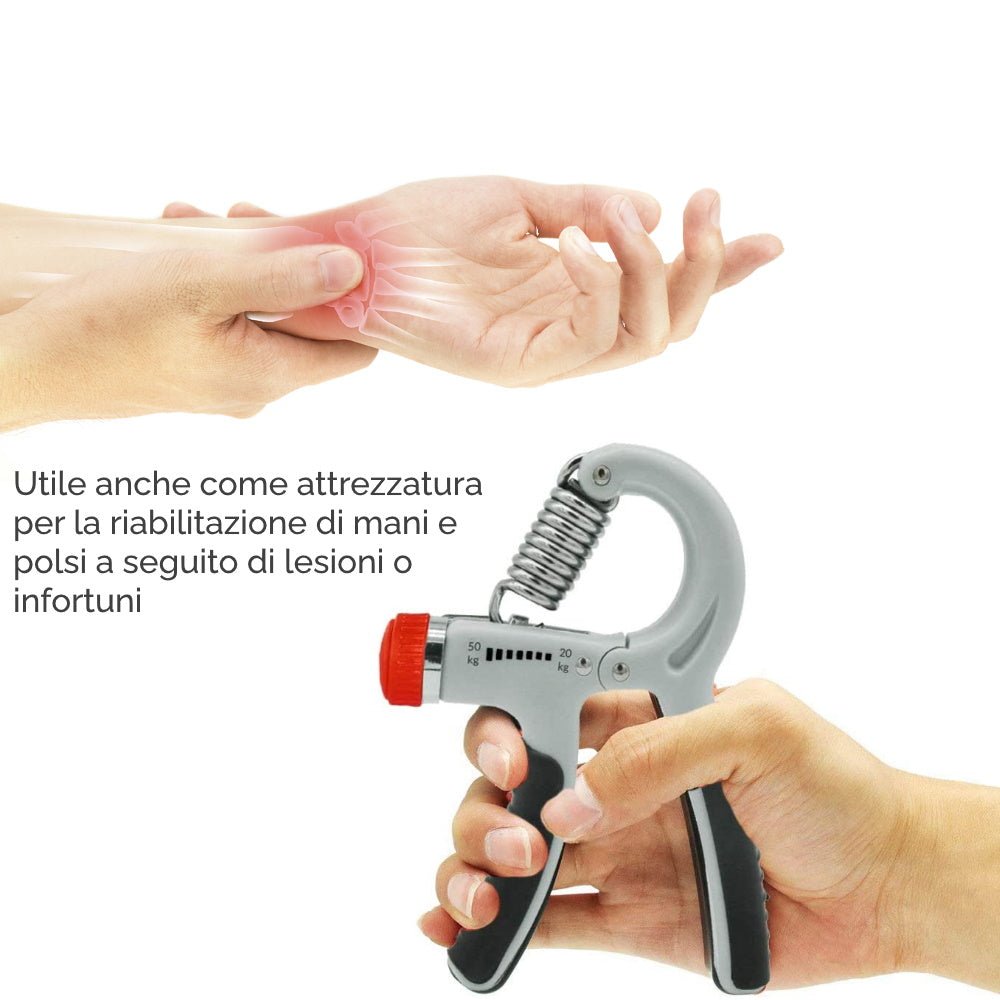 Pinza Avambracci Regolabile 20 - 50 kg - GYMMI