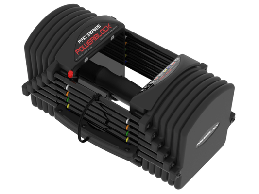 PowerBlock Pro EXP Adjustable Dumbbell Set - 5-50lb