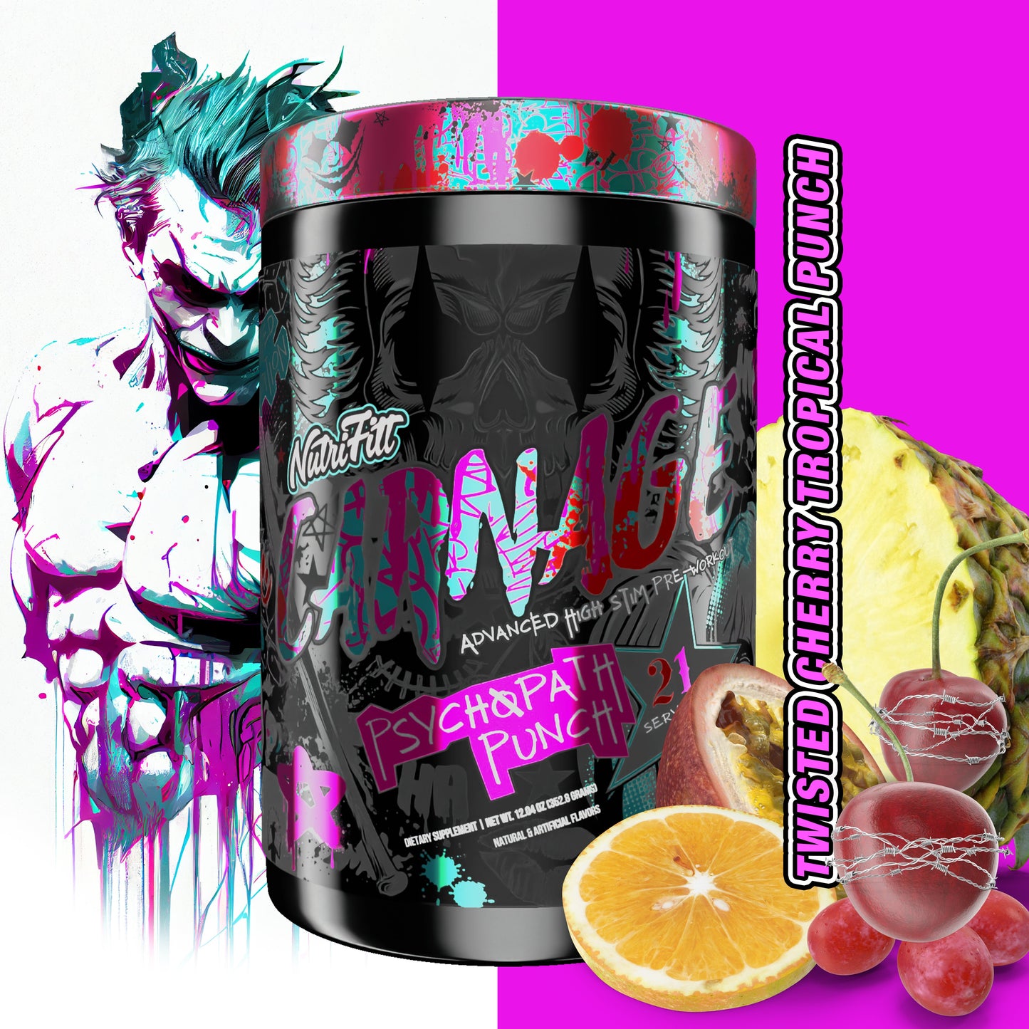 Carnage Advanced Pre-Workout