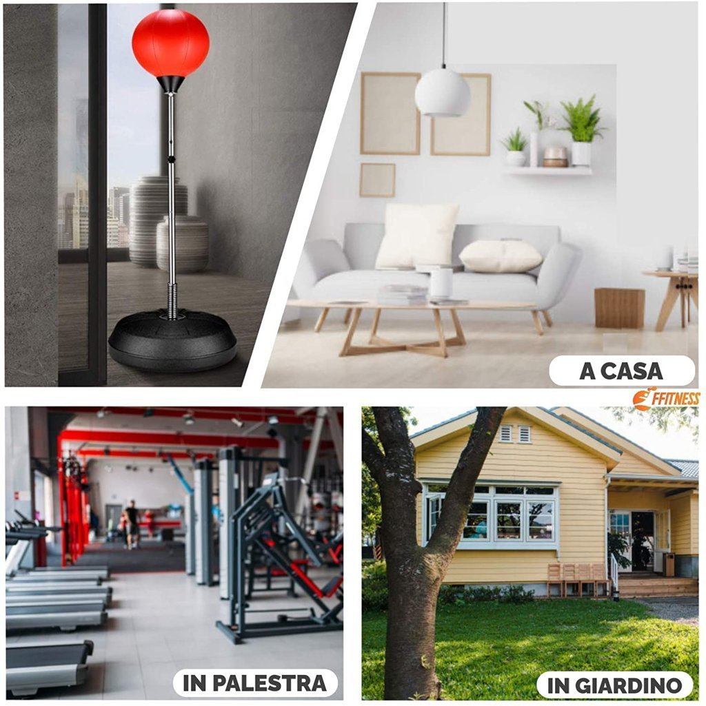 Punching Ball - Sacco boxe per adulti - GYMMI