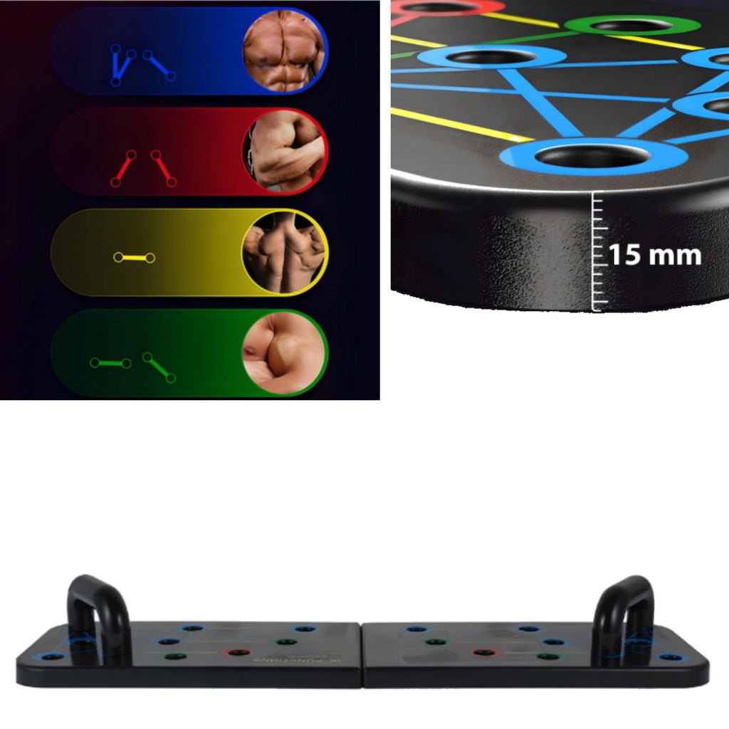 Push Up Board Tavola Multifunzione 13 in 1 - GYMMI