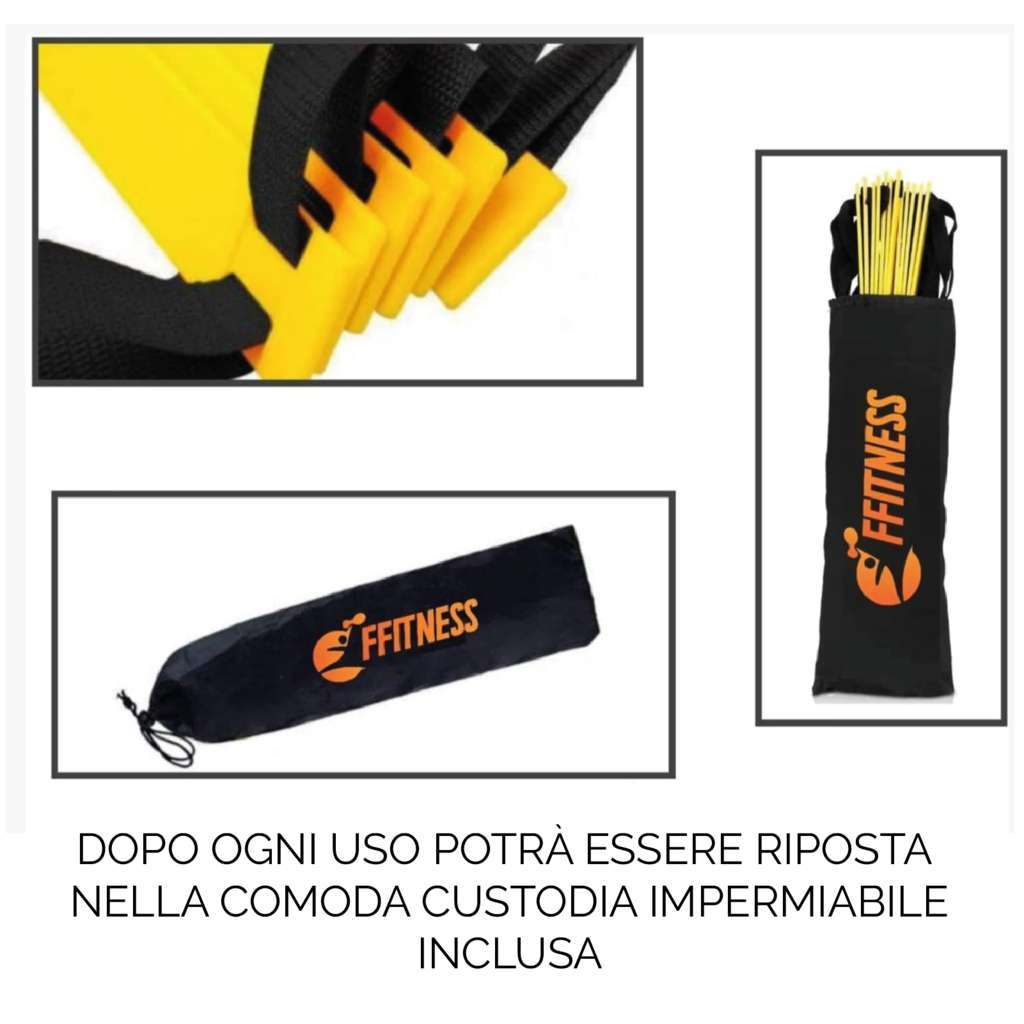 Scala per Allenamento (8m | 16 pioli) - GYMMI