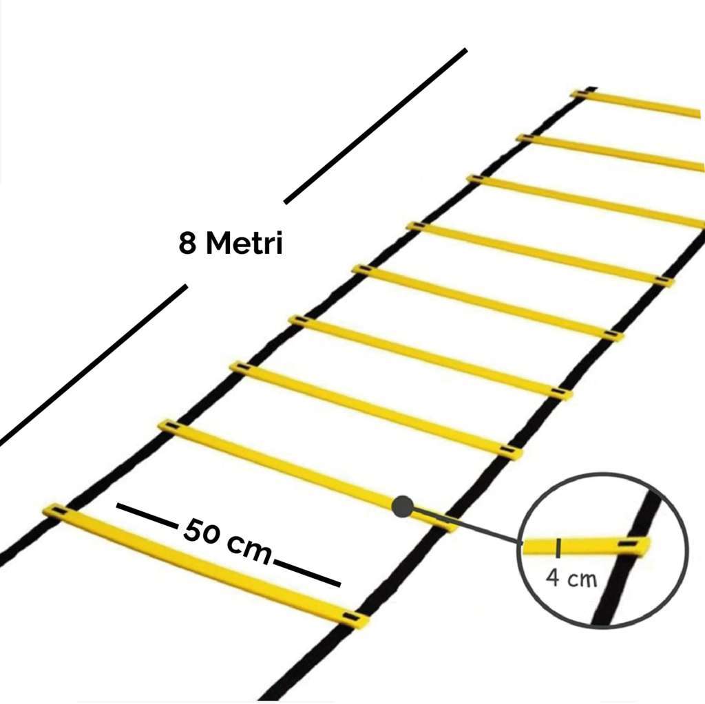 Scala per Allenamento (8m | 16 pioli) - GYMMI