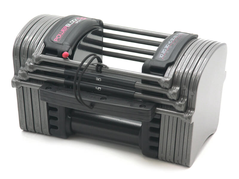 PowerBlock Sport EXP Adjustable Dumbbell Set - 5-50lb