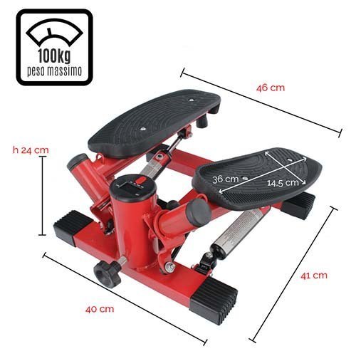 Stepper con Corde Elastiche - GYMMI