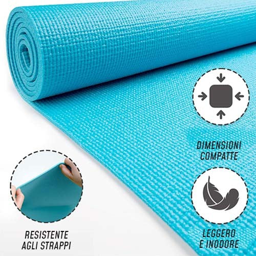 Exercise Bike + Yoga Mat + Dumbbell Bundle Kit