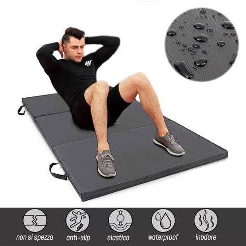 Tappetino Yoga 5cm Richiudibile