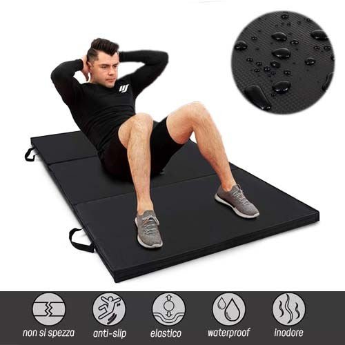 Tappetino Yoga 5cm Richiudibile - GYMMI