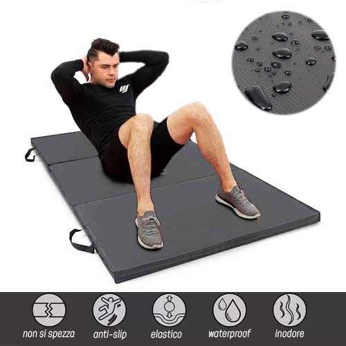 Tappetino Yoga 5cm Richiudibile - GYMMI