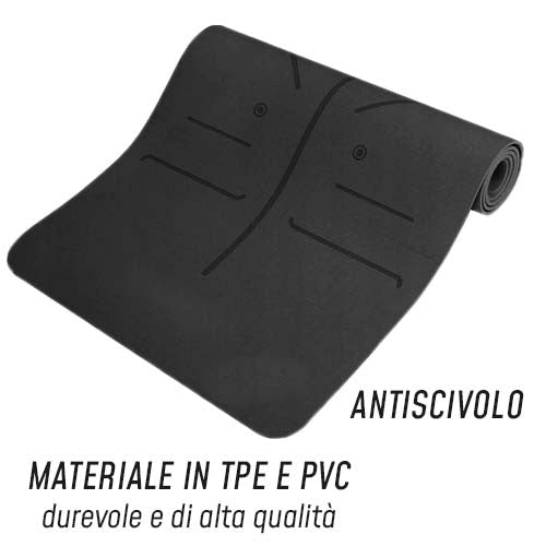 Tappetino Yoga 6mm - GYMMI