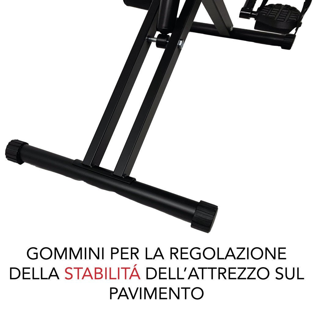 Total Body Crunch Xtreme Ab Trainer - Hydraulic Resistance - GYMMI