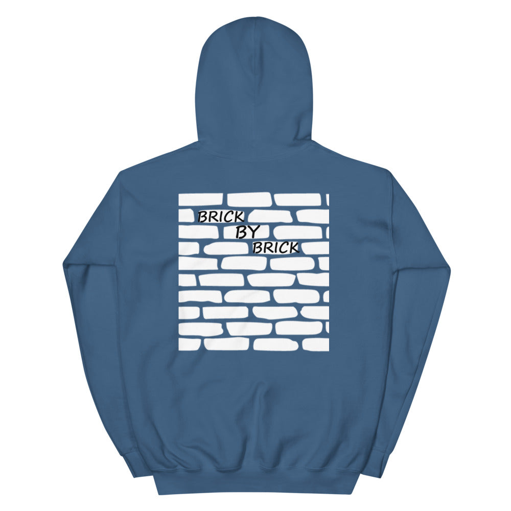 Brick by Brick Training Hoodie - Indigo Blue