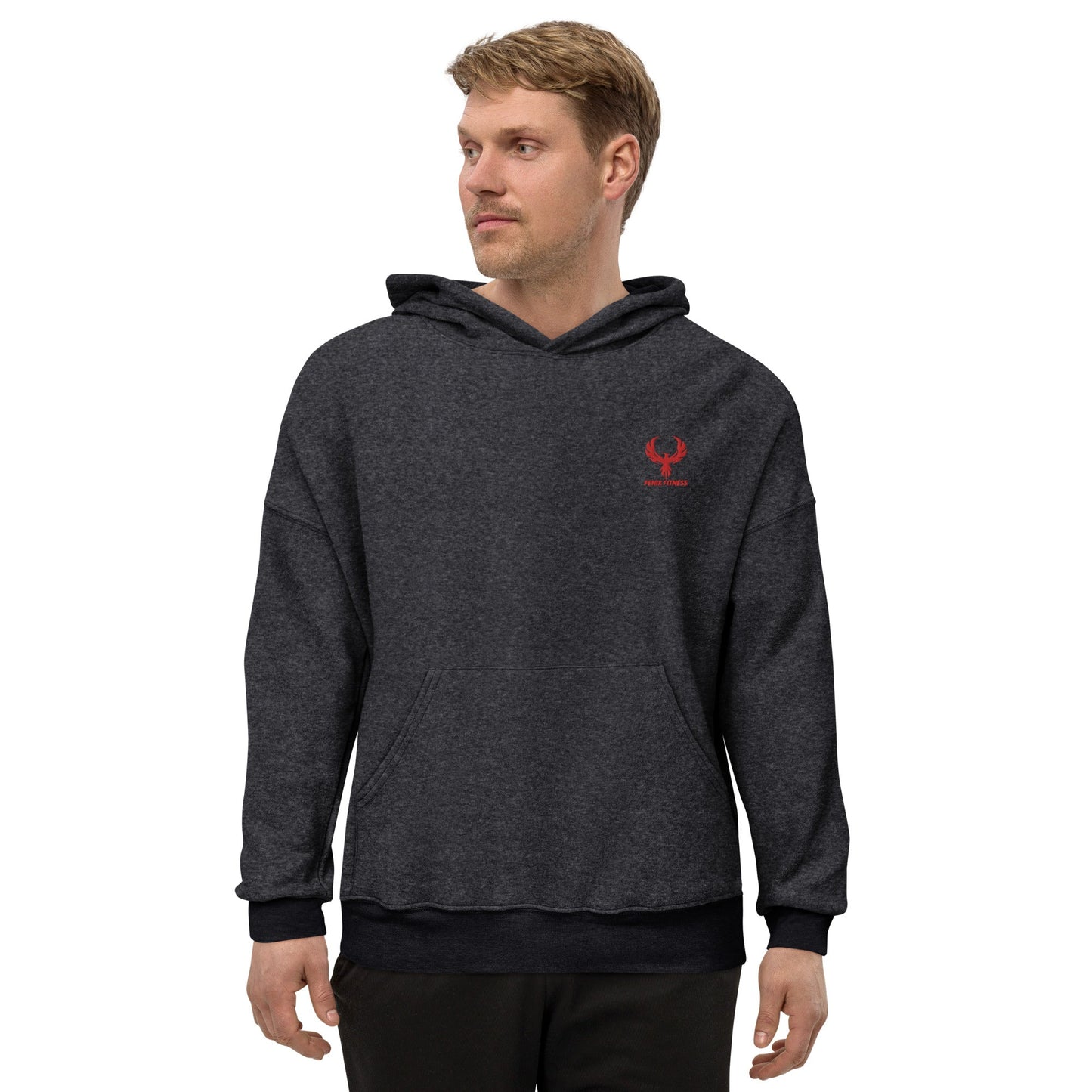 FENIX FITNESS sueded fleece hoodie