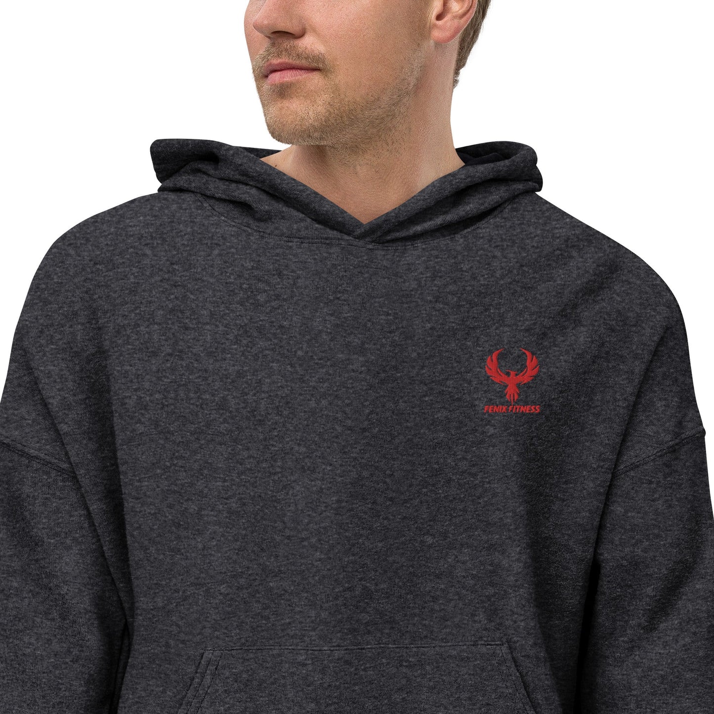 FENIX FITNESS sueded fleece hoodie