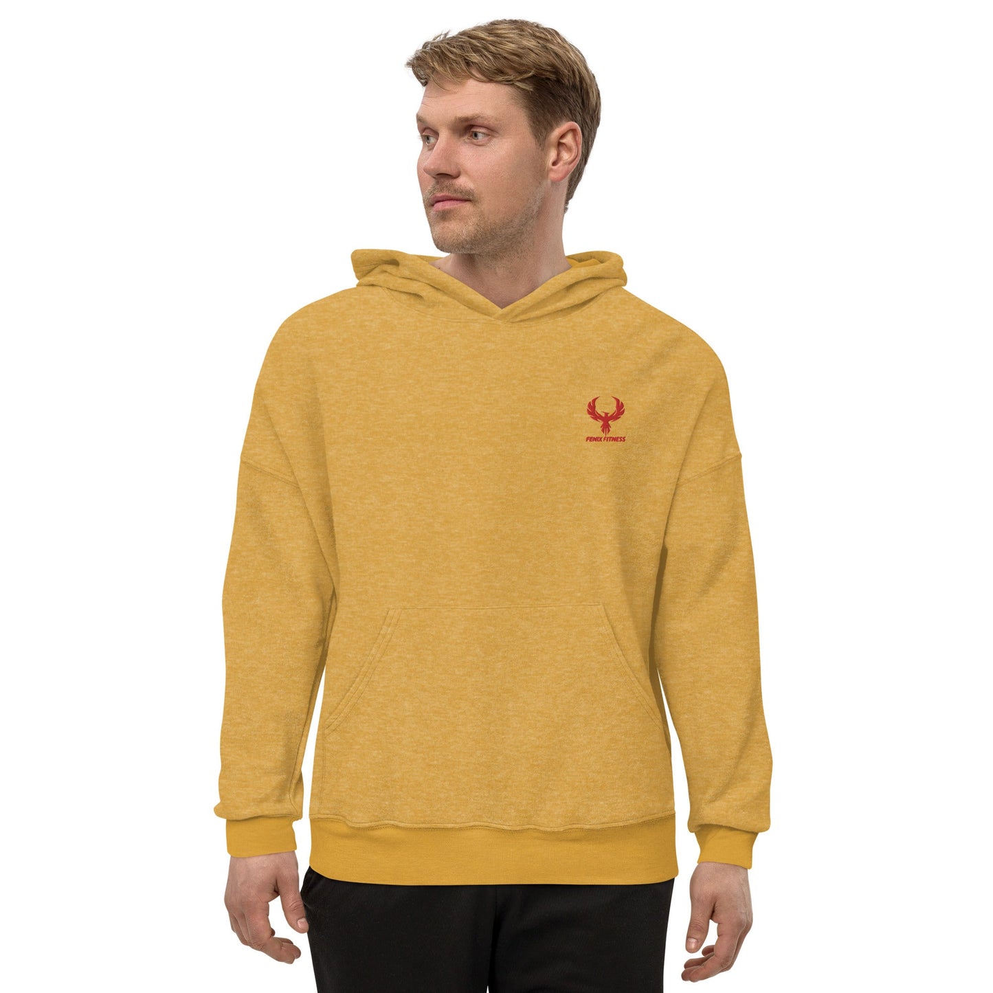 FENIX FITNESS sueded fleece hoodie